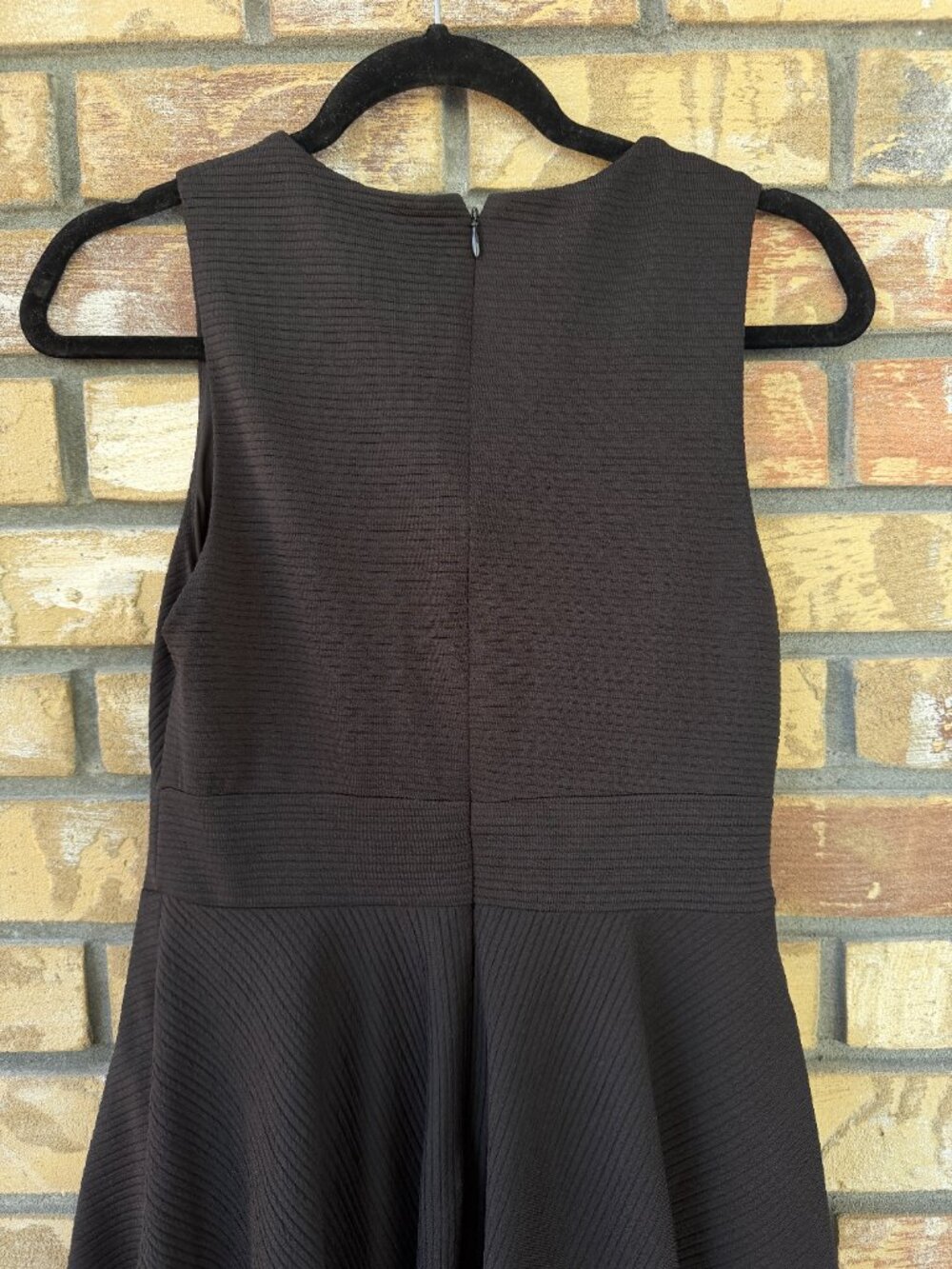 Hutch Anthropologie April Keyhole Fit Flare Midi Dress S Black - Picture 5 of 8